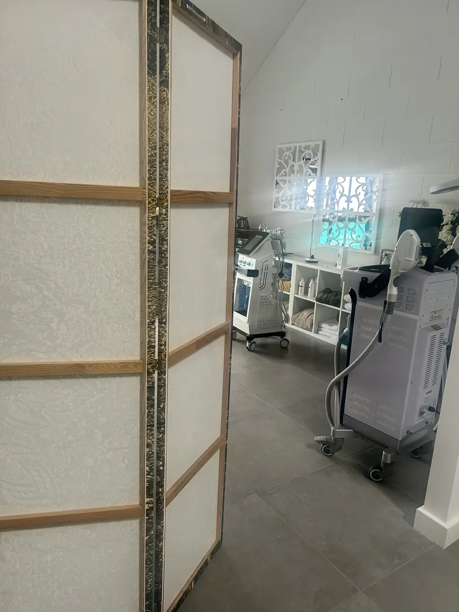 Laser hair removal clinic room at YouTopia Dungannon